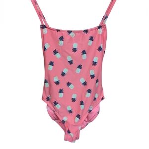 Kate Spade Pink Pineapple One Piece Swimsuit Size XS